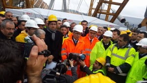 Nissibi Köprüsünün Son Tabliyesinin Kaynağını Bakan Lütfü Elvan Yaptı