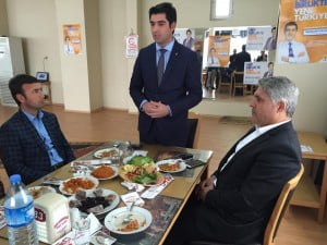 AK PARTİ ADIYAMAN ADAY ADAYI RAMAZAN KAYA BASINLA BULUŞTU