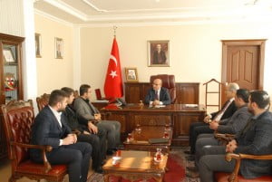 TÜRKİYE GENÇLİK VAKFI’NDAN VALİ DEMİRTAŞ’A ZİYARET