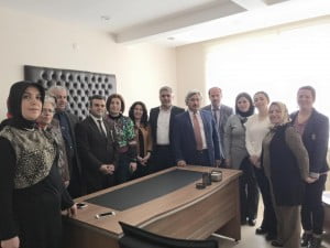 KAHTA GAZETECİLER CEMİYETİ GENÇKUŞAK GİRİŞİMCİ KADINLAR VE İSTİHDAM DERNEĞİ ZİYARET ETTİ
