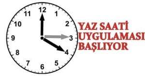 YAZ SAATİ UYGULAMASI BAŞLIYOR