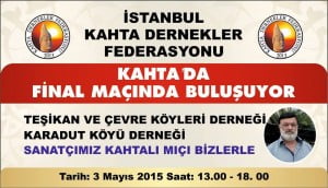 KAHTA DERNEKLER FEDERASYONUN DÜZENLEDİĞİ FUTBOL TURNAVASI FİNALİ KAHTA’DA OYNANACAK