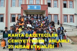 KAHTA GAZETECİLER CEMİYETİ’NDEN ANLAMLI 23 NİSAN ETKİNLİĞİ