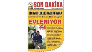 HABERCİNİN EVLİLİĞİ HABER OLURSA