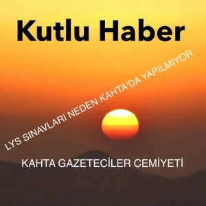 KAHTA GAZETECİLER CEMİYETİ BAŞKANI KEMAL KUTLU: ADIYAMAN SİYASETÇİLERİNE SESLENİYORUM