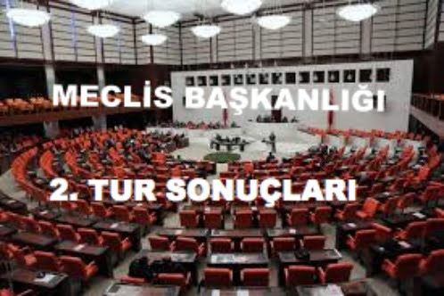 MECLİS BAŞKANLIĞI 2.TUR SONUÇLARI