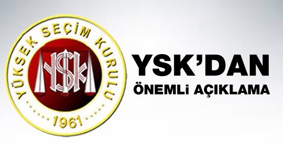 YSK RESMİ SEÇİM SONUÇLARINI AÇIKLADI