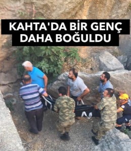 KAHTA’DA BİR GENÇ DAHA BOĞULDU