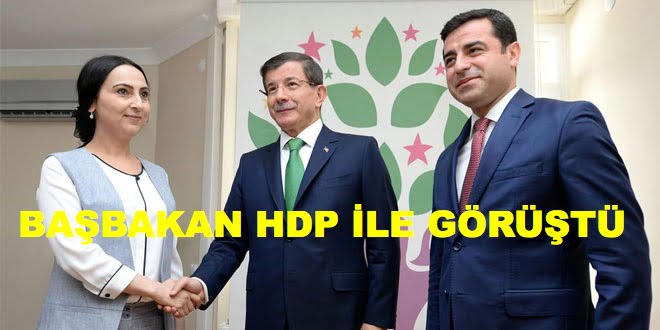 HÜKÜMET KURMA ÇALIŞMALARI KAPSAMINDA GERÇEKLEŞTİRİLEN AK PARTİ-HDP GÖRÜŞMESİ SONA ERDİ