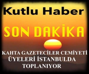 KAHTA GAZETECİLER CEMİYETİ BAŞKANI BİR DUYURU YAYIMLADI