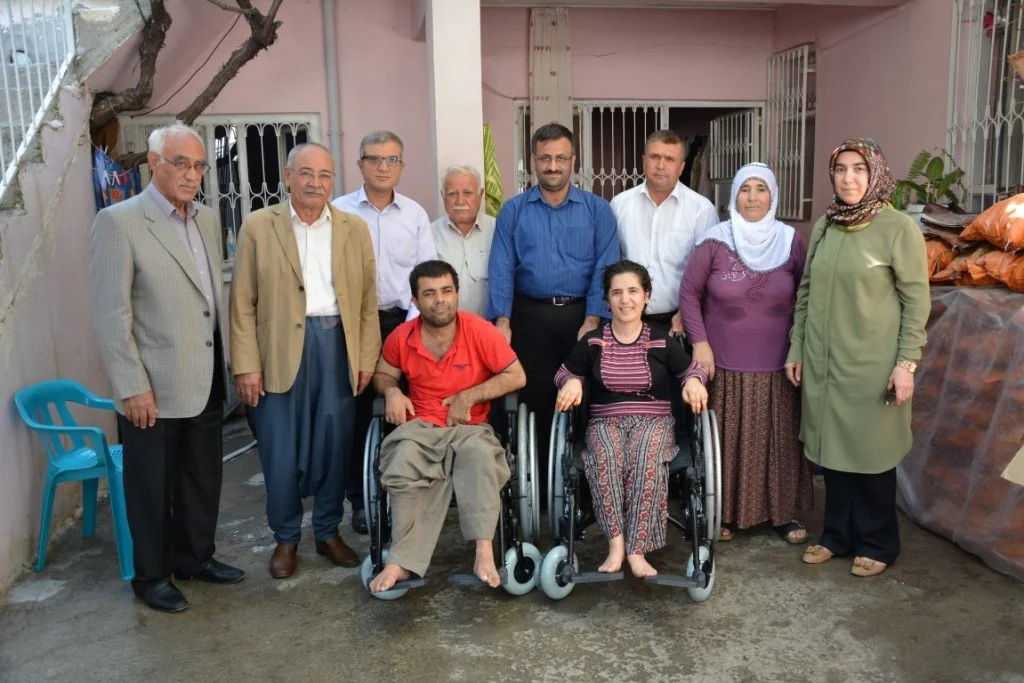 Adıyaman’da Engellilerin Yüzü Güldü