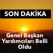 Adalet Kalkınma Partisi Genel Başkan Yardımcıları Belli Oldu