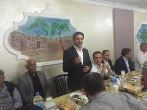 GRUP BAŞKANVEKİLİ AYDIN, MİLLETVEKİLİ ADAYLARI VE PARTİ KURUCU ÜYELERİYLE BİRARAYA GELDİ