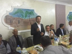 GRUP BAŞKANVEKİLİ AYDIN, MİLLETVEKİLİ ADAYLARI VE PARTİ KURUCU ÜYELERİYLE BİRARAYA GELDİ