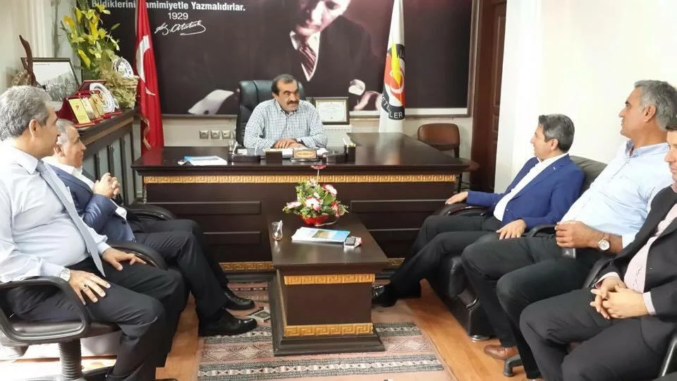ADIYAMAN AK PARTİ İL TEŞKİLATI VE MİLLETVEKİLİ ADAYLARI AGC’Yİ ZİYARET ETTİ