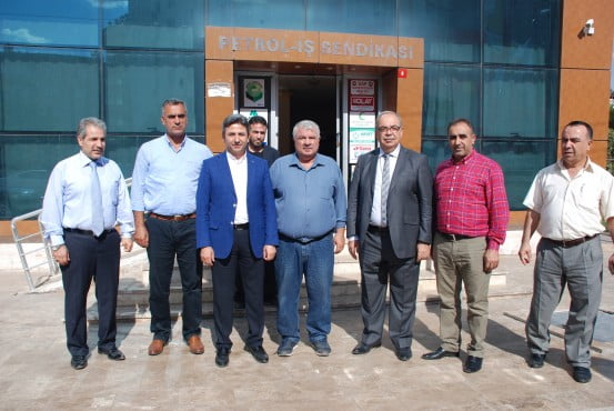 GRUP BAŞKANVEKİLİ AHMET AYDIN, GAP GAZETECİLER BİRLİĞİNİ ZİYARET ETTİ