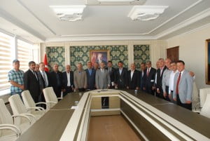 KÖY VE MAHALLE MUHTARLARINDAN VALİ DEMİRTAŞ’A ZİYARET