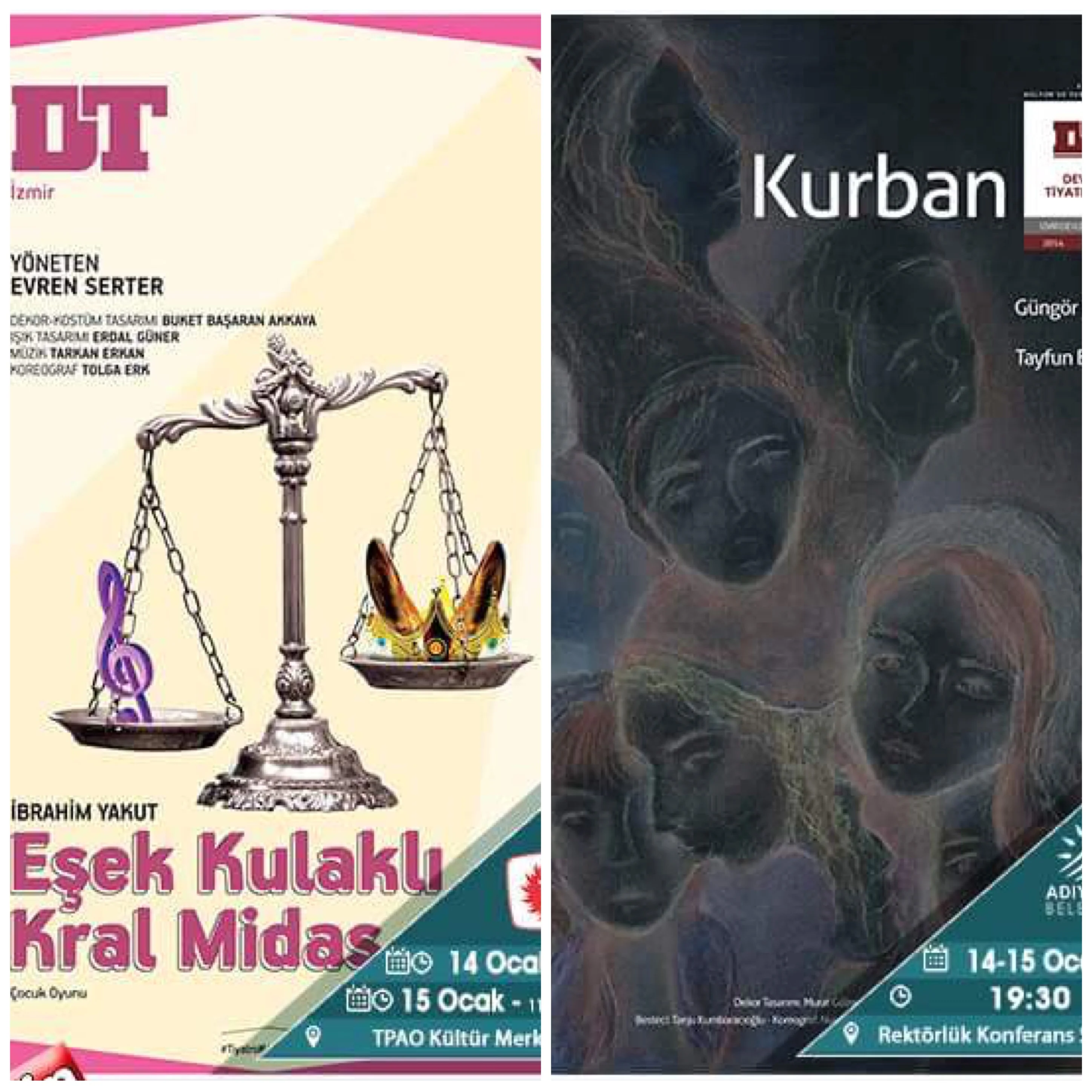 İZMİR DEVLET TİYATROSU ADIYAMANLILARLA BULUŞUYOR