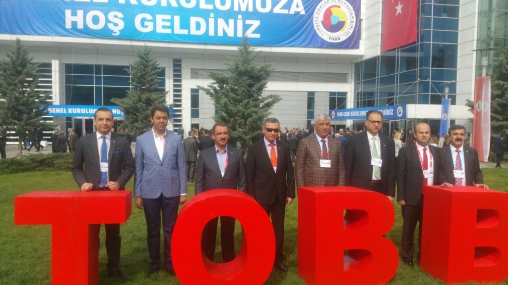 ATSO, TOBB 72.GENEL KURULUNA KATILDI