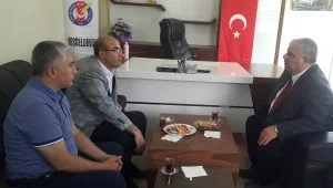 VALİ DEMİRTAŞ’TAN GAP GAZETECİLER BİRLİĞİNE VEDA ZİYARETİ
