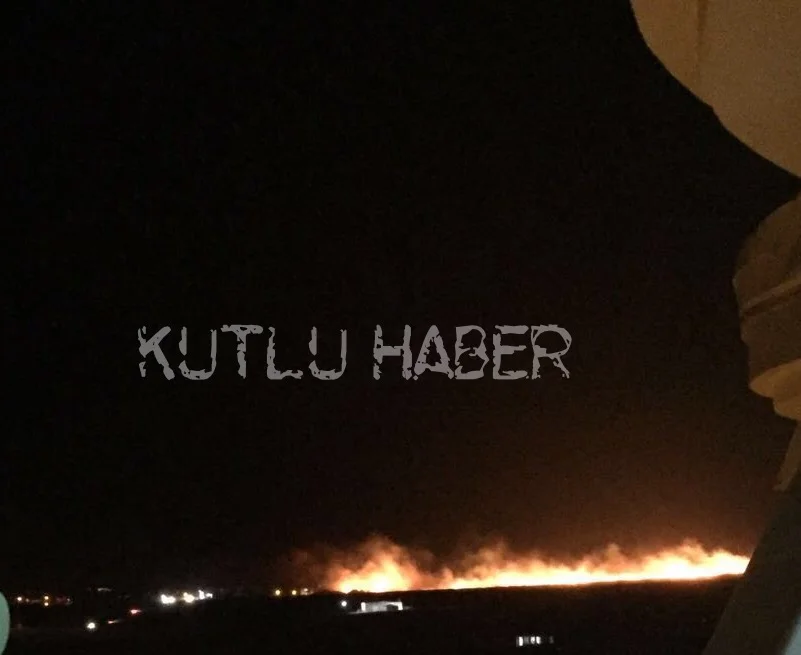 KAHTA’DA BÜYÜK YANGIN