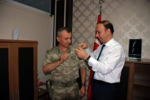 İL JANDARMA KOMUTANI YARBAY ERCAN ATASOY ALBAY RÜTBESİNE TERFİ ETTİ