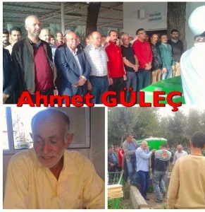 KAHTA GAZETECİLER CEMİYETİ BAŞKANI KEMAL KUTLU, AHMET GÜLEÇ İÇİN TAZİYE MESAJI YAYINLADI.