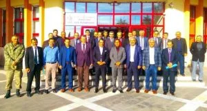 KAHTA KAYMAKAMI KAYA, KURUM AMİRLERİYLE İSTİŞARE TOPLANTISI YAPTI.