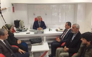 BAŞKAN AKEL, KAHTA GAZETECİLER CEMİYETİ’Nİ ZİYARET ETTİ.