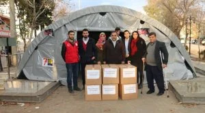 KAHTA’LI ÖĞRENCİLERDEN HALEP’E YARDIM