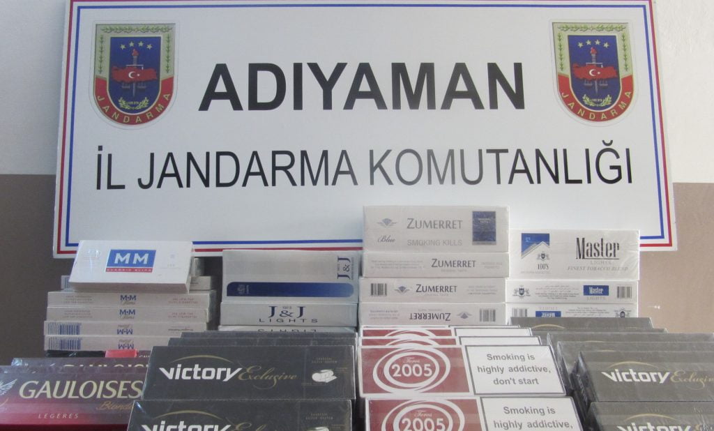 KAHTA’DA KAÇAK SİGARA OPERASYONU