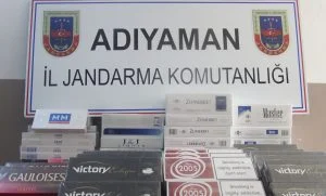 KAHTA’DA KAÇAK SİGARA OPERASYONU