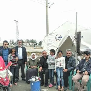 KAHTA GAZETECİLER CEMİYETİ DEPREM ÇADIRLARINI GEZDİ. VİDEOLU