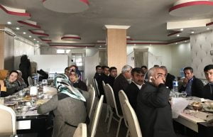 KAHTA’DA ŞEHİT AİLELERİ 18 MART MÜNASEBETİYLE BİRARAYA GELDİ