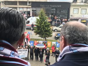 SAĞLIK BAKANI AKDAĞ İLK EVET CAFE’Yİ KAHTA’DA AÇTI.