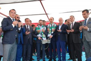 KÂHTA SPOR KOMPLEKSİNİN TEMELİ DUALARLA ATILDI