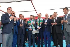 KÂHTA SPOR KOMPLEKSİNİN TEMELİ DUALARLA ATILDI
