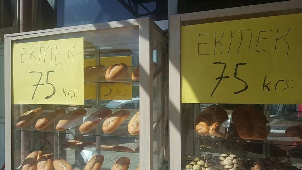 KAHTA’DA EKMEK 75 KURUŞ