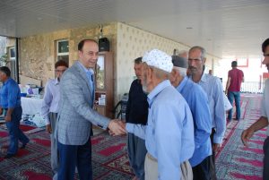 VALİ ERİN VE TBMM BAŞKANVEKİLİ AYDIN’DAN KIRSALA ZİYARET