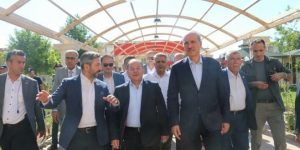 BAŞBAKAN YARDIMCISI KURTULMUŞ VE SAĞLIK BAKANI AKDAĞ KAHTA DEVLET HASTANESİNİ ZİYARET ETTİ.