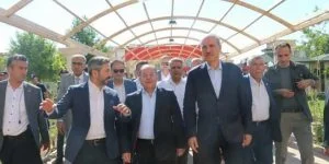 BAŞBAKAN YARDIMCISI KURTULMUŞ VE SAĞLIK BAKANI AKDAĞ KAHTA DEVLET HASTANESİNİ ZİYARET ETTİ.