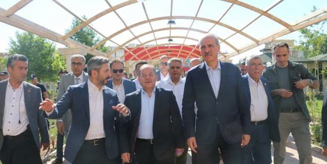 BAŞBAKAN YARDIMCISI KURTULMUŞ VE SAĞLIK BAKANI AKDAĞ KAHTA DEVLET HASTANESİNİ ZİYARET ETTİ.