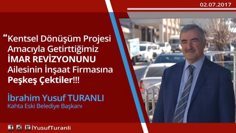 TURANLI, ‘ 4 YIL MÜCADELESİNİ VERDİĞİMİZ İMAR REVİZYONUNU HEBA ETTİLER…