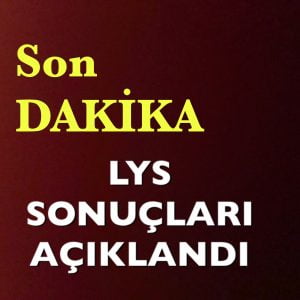 2017 LYS SONUÇLARI AÇIKLANDI
