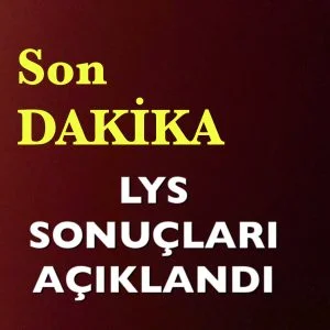 2017 LYS SONUÇLARI AÇIKLANDI
