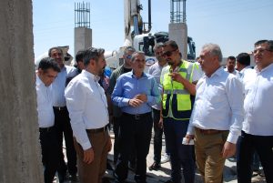 VALİ KALKANCI VE TBMM BAŞKANVEKİLİ AYDIN’DAN KÂHTA İLÇESİNDEKİ KAMU YATIRIMLARINA İNCELEME