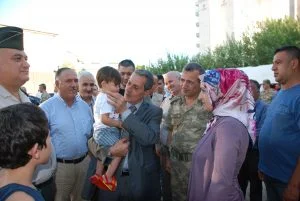 ŞEHİT KÖY KORUCUSU İÇİN MEVLİDİ ŞERİF OKUTULDU