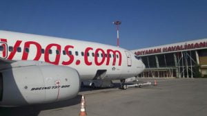 PEGASUS’UN İLK UÇAĞI ADIYAMAN’A İNDİ