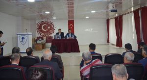 Kâhta’da 2017-2018 Eğitim Öğretim Yılı Okul Sporları Değerlendirme ve Bilgilendirme toplantısı yapıldı.