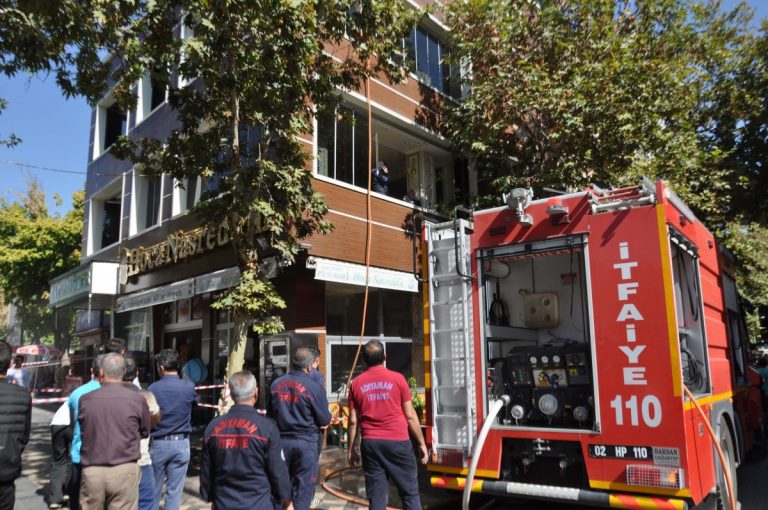 Lokantada Korkutan Yangın